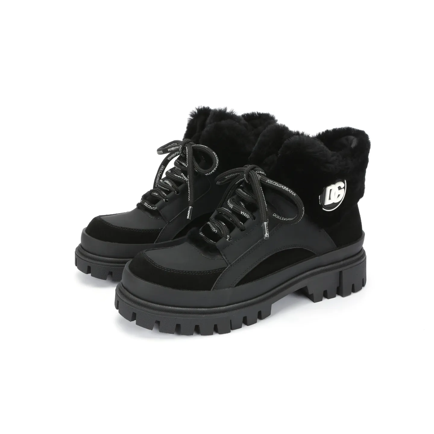 Men's men's shoes💰720💰Dolce & gabbana (DG) official website sync new style💥men's autumn and winter combat boots, warm wool lining: 1 exclusive mold opening ✅imported cowhide upper with wool lining🐑original private mold outsole✔️16-44 (38.45 custom-made, non-refundable)
